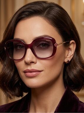 New! CHOPARD Sunglasses SCH314S 06F6, Authentic